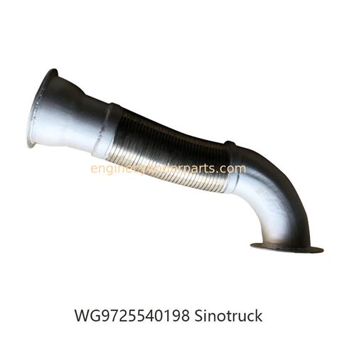 Sinotruk Parts Howo Flexible Exhaust Pipe Wg