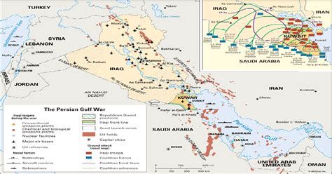 The Persian Gulf War [1027x843] : MapPorn