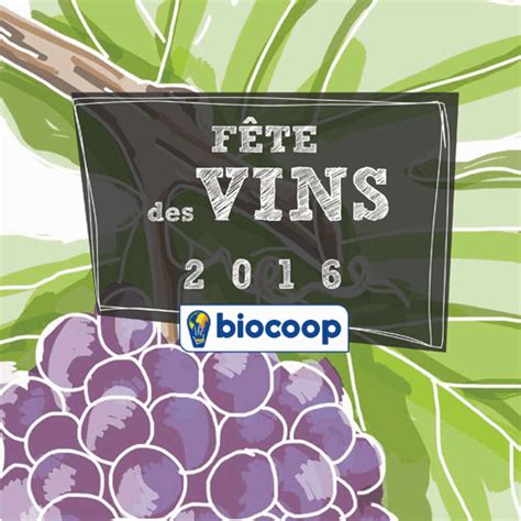 Fête des vins Biocoop du 8 septembre au 14 octobre découvrez notre