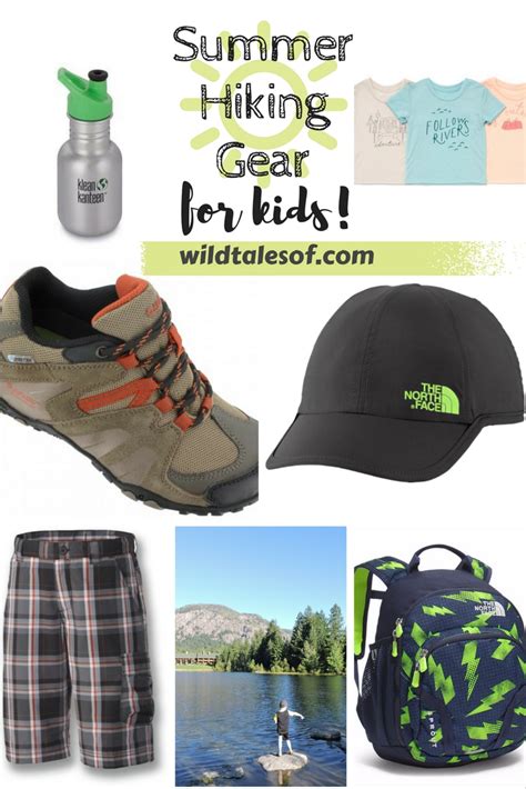 Summer Hiking Gear for Kids - wildtalesof.com