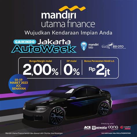 Mandiri Utama Finance Siap Wujudkan Impian Anda Di Event Gaikindo