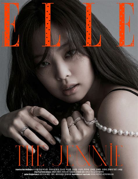 Blackpink Jennie For Elle Korea Magazine August 2021 Issue Kpopping