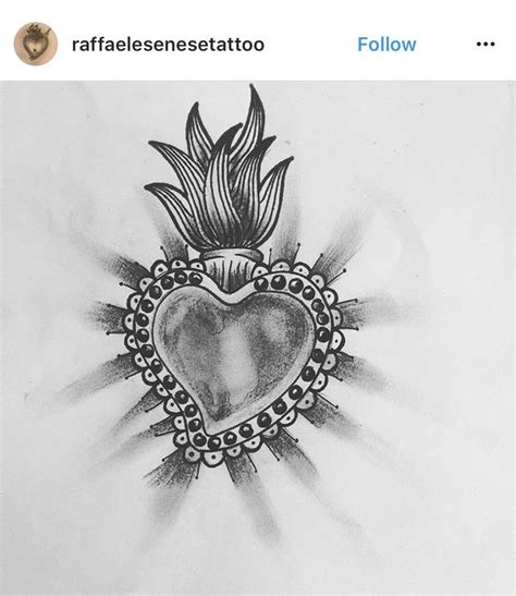 Sacred Heart Idee Per Tatuaggi Tatuaggi Sacro Cuore Tatuaggi