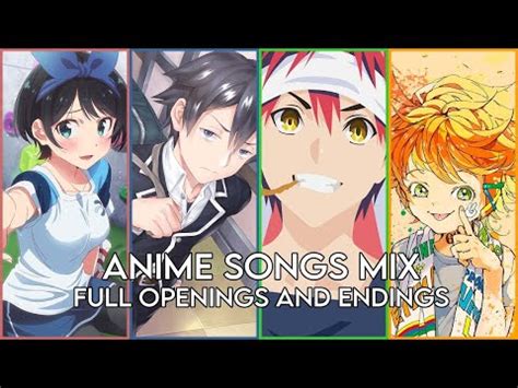 The Best Anime Openings And Endings Compilation Full Songs Youtube