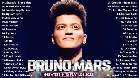 Bruno Mars Greatest Hits Full Album Best Songs Collection