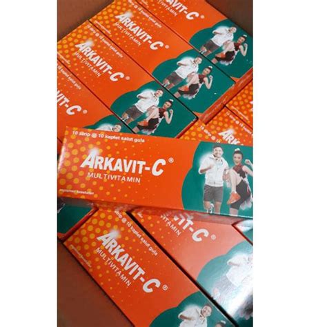 Jual Arkavit C Multivitamin Vitamin C Art X4192 Shopee Indonesia