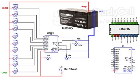 12 Volt Battery Monitor Circuit Diagram Pdf Wiring Diagram