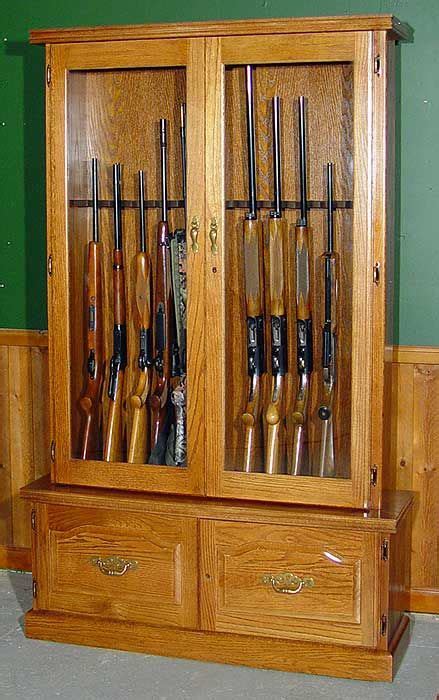 Gun Cabinet Plans