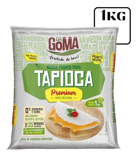 Goma Premium Pronta Para Tapioca Da Goma 1kg