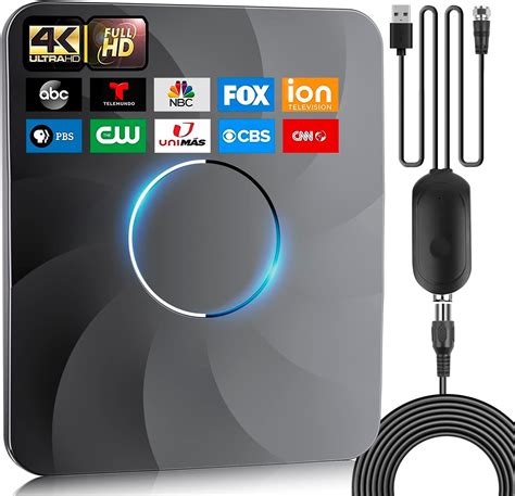 Amazon 2024 Newest TV Antenna Indoor 900 Miles Range Digital TV