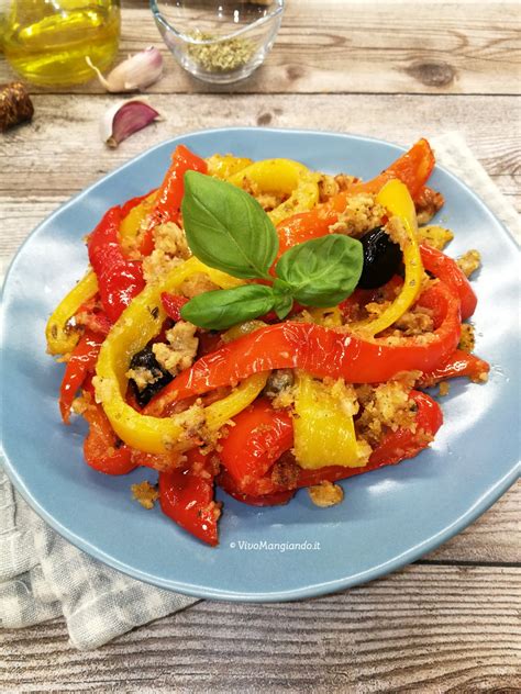 Peperoni Ammollicati Al Forno Vivo Mangiando