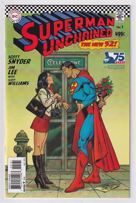 Dc Comics Superman Unchained Issue Th Anniversary Silver Age