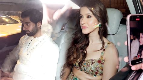 Shanaya Kapoor With Boyfriend Karan Kothari 1st Time Openly Arrives In