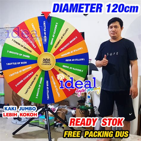 Jual Roda Undian Cm Roda Keberuntungan Wheel Of Fortune Cm