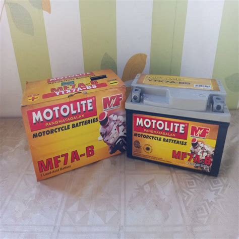 Motolite Motorcycle Battery Maintenance Free Mf7a B Lazada Ph