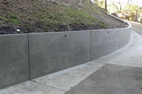 2024 Concrete Retaining Wall Cost Poured Large Blocks Interlocking