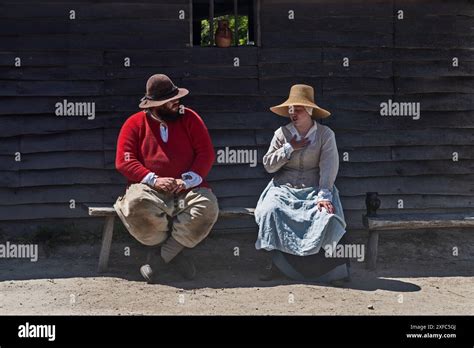 A Married Couple From An English Pioneer Village Plimoth Patuxet