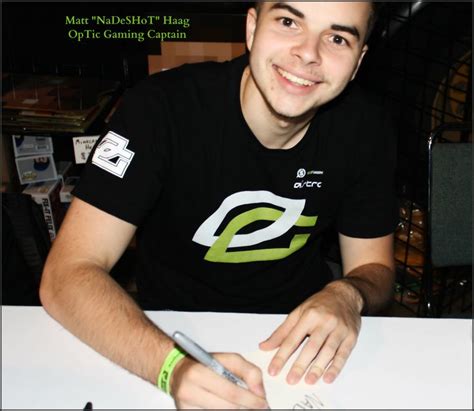 Mlg Anaheim Optic Nadeshot Signing An Autograph For Me Optic