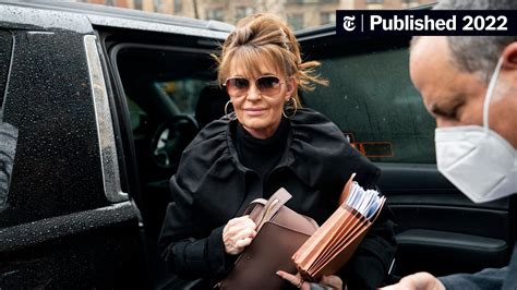 Sarah Palins Libel Trial Against The New York Times Begins Again The