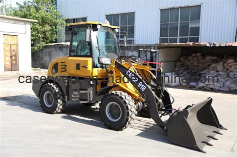 Ce Certificate Approved Ton Articulated Loaders Joystick Control