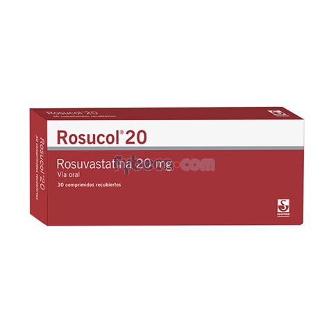 Rosucol Compr Recub 20 Mg C 30 Suelta Fybeca