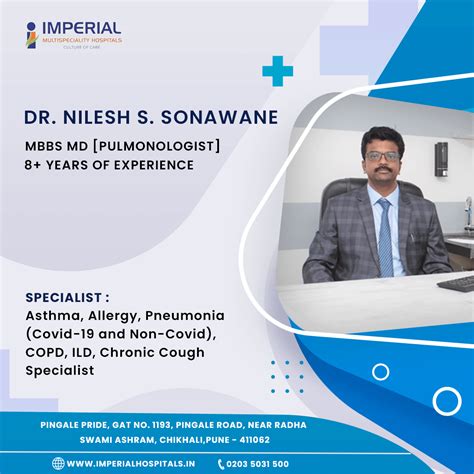 Dr Nilesh S Sonawane Chest Physician Imperial Multispeciality