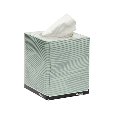 Kleenex® Facial Tissue Cube 4721 2 Ply Facial Tissue 24 Tissue Boxes Case 90 Facial