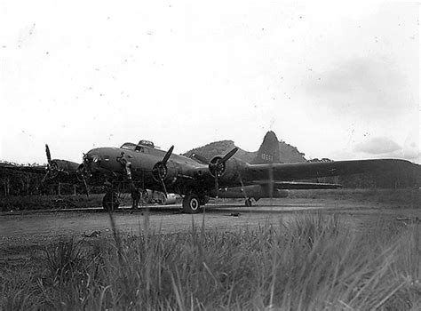 Pacific Wrecks B 17E Lucy 41 2666 Tail Parked At 14 Mile Drome