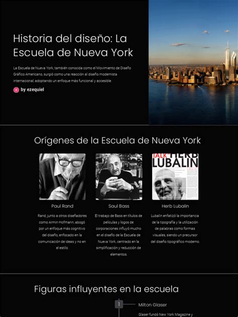 Historia Del Diseno La Escuela De Nueva York Pdf Minimalismo Diseño