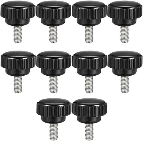 Amazon Uxcell M X Mm Metric Male Thread Knurled Clamping Knobs