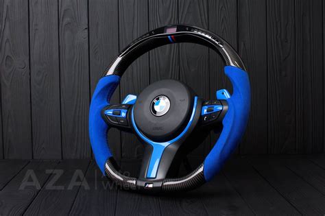 Steering Wheel Bmw F X F X Sport Carbon Fiber Trim Alcantara Napa Led