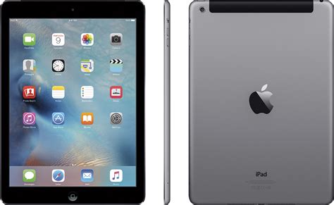 Best Buy Apple Ipad Air With Wi Fi Cellular 16gb Atandt Space Gray