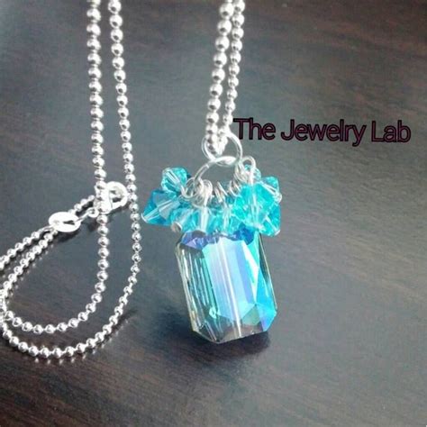 Items Similar To Swarovski Crystal Beaded Pendant Necklace Perfect For