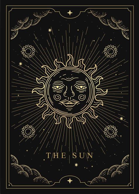 The Sun Tarot Card Wallpapers Top Free The Sun Tarot Card Backgrounds