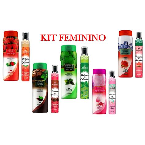 Kit Sabonete Intimo Feminino E Perfume De Calcinha Lingerie Original