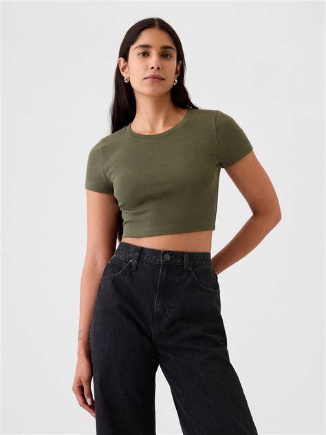 Modern Cropped T Shirt Gap