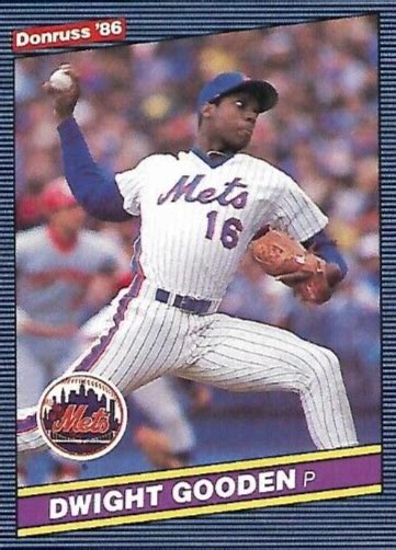 Donruss Dwight Gooden New York Mets Ebay