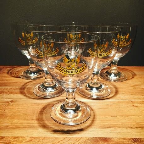 Glass beer Grimbergen 25cl phenix model 1