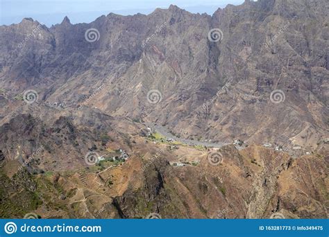 Beautiful Views Of The Mountains Of The Island Of Santo Antao Cape