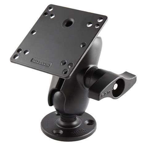 Ram® Double Socket Arm With Jam Nut Ram Mounts Ram D 201u E Mi1 Mount