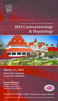 Fillable Online Mayo CPD Gastroenterology Hepatolggy Brochure MC8018