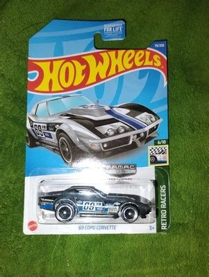 Hot Wheels Walmart Exclusive ZAMAC Retro Racers Copo Corvette EBay
