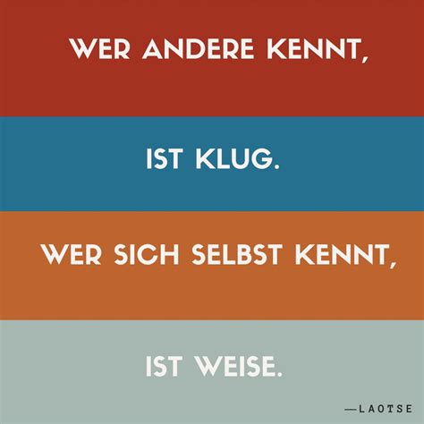 Wer Sich Selbst Kennt Visuelle Zitate Weisheiten Auf Kreative ART