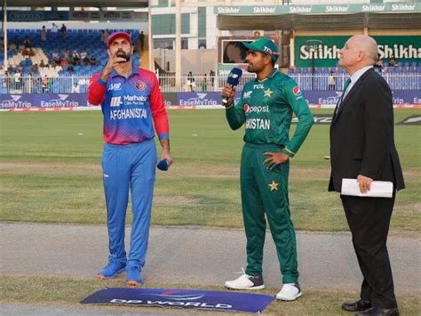 Asia Cup 2022 Pak Vs Afg Pakistan Won Toss Playing 11 Afghanistan