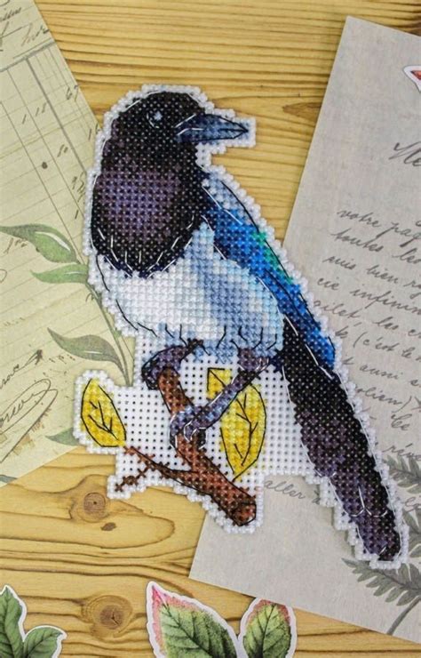 Magpie Cross Stitch Kit Code R 882 Mp Studia Buy Online On