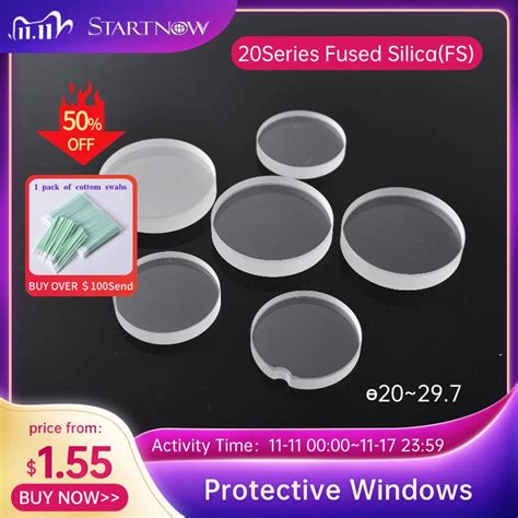 Startnow Fused Silica Laser Protective Windows Para WSX Raytools Pe As