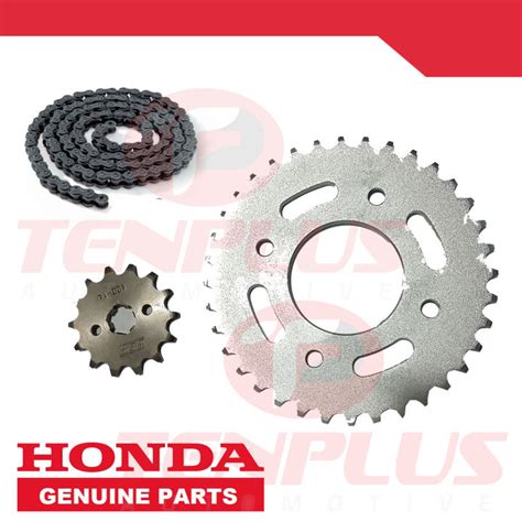 Honda Genuine Parts Chain And Sprocket Kit Honda XRM125 Lazada PH