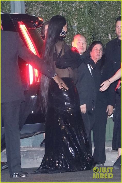 Pregnant Rihanna Spotted Partying Until Am In Sheer Dress On Oscars