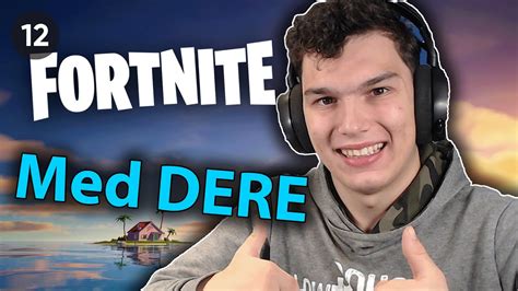 Live Fortnite Med DERE Spiller Creative Og Squads Norsk Stream