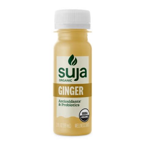 Suja Organic Ginger Wellness Shot 2 Fl Oz Fred Meyer